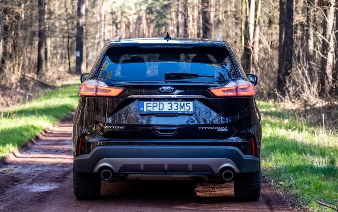 Ford EDGE cena 86000 przebieg: 112000, rok produkcji 2019 z Poddębice małe 211